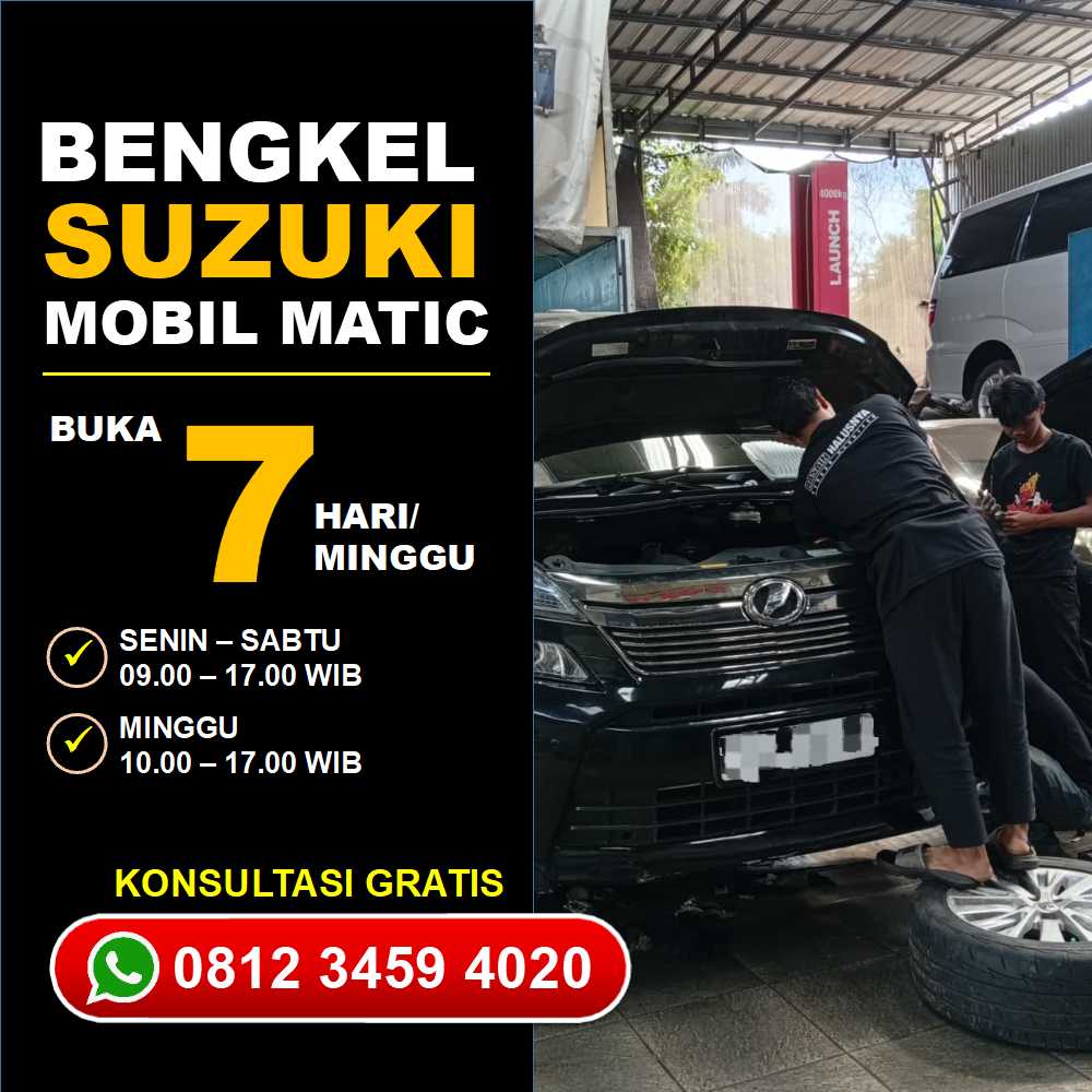 Bengkel Mobil Suzuki Splash Matic Jakarta Selatan Mesin Tetap Sehat